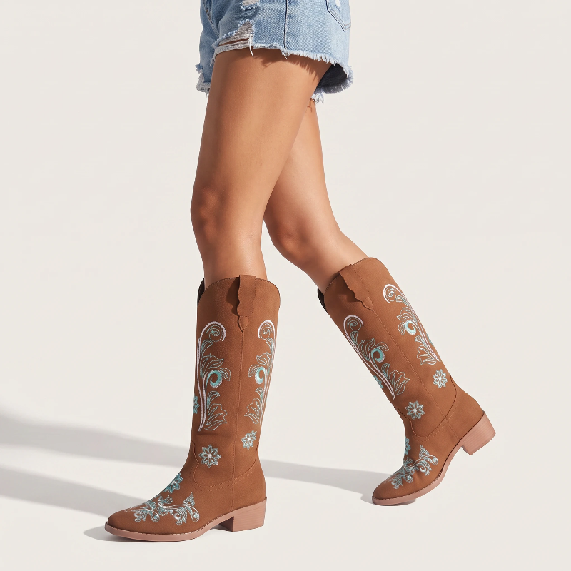 ADRIANA Botas Vaqueras Para Mujer - Yehaw | Cafe