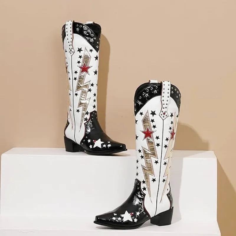AMANDA Botas Vaqueras Para Mujer - Yehaw | Blanco - Yehaw