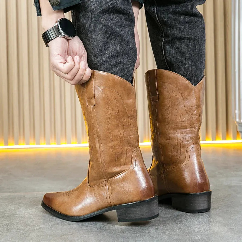 NETO Botas Vaqueras Para Hombre - Yehaw | Cafe - Yehaw