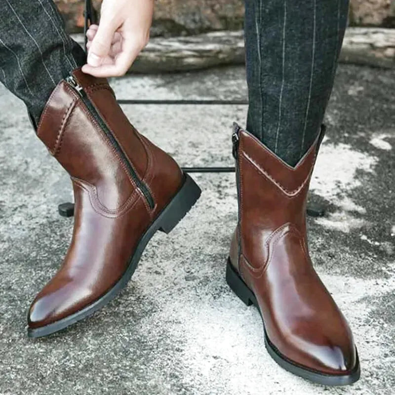 TAVO Botines Vaqueras Para Hombre - Yehaw | Cafe - Yehaw