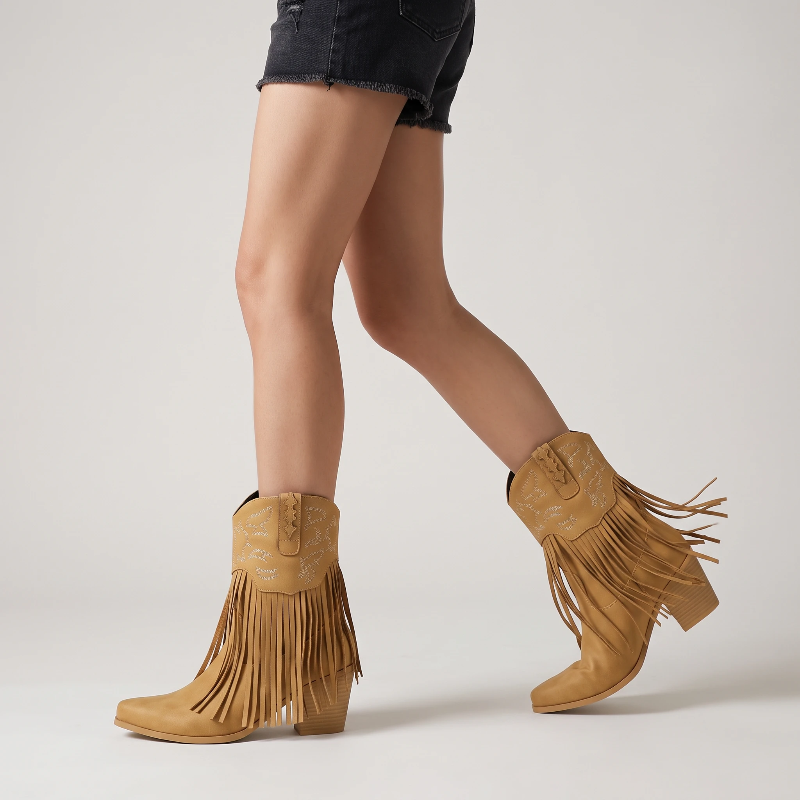 DALIA Botines Vaqueras Para Mujer - Yehaw | Cafe