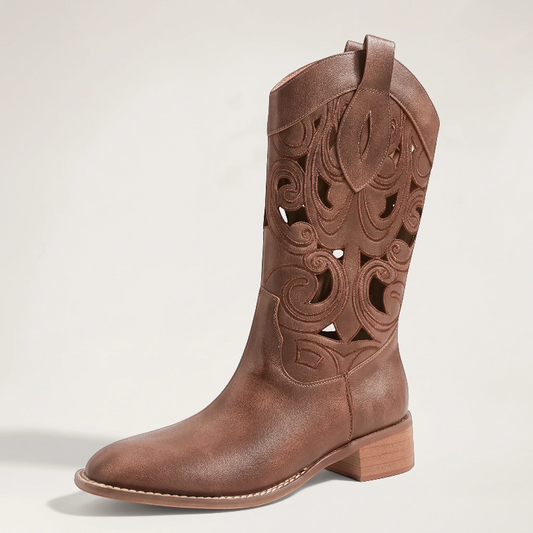 ANGELICA Botas Vaqueras Para Mujer - Yehaw | Cafe