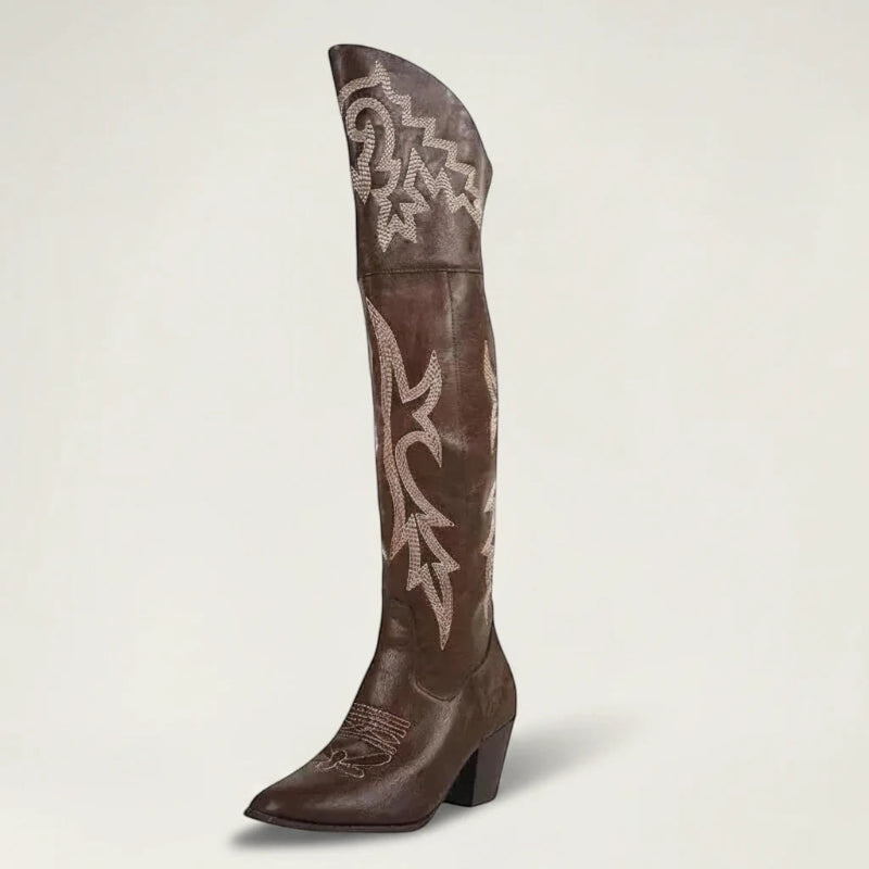 BEATRIZ Botas Vaqueras Para Mujer - Yehaw | Cafe