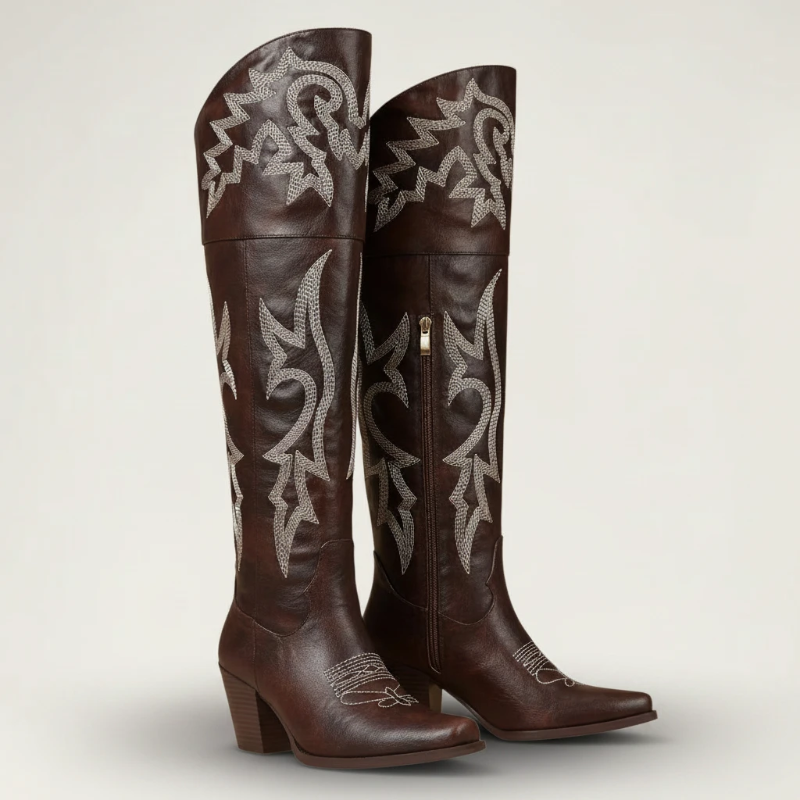 BEATRIZ Botas Vaqueras Para Mujer - Yehaw | Cafe