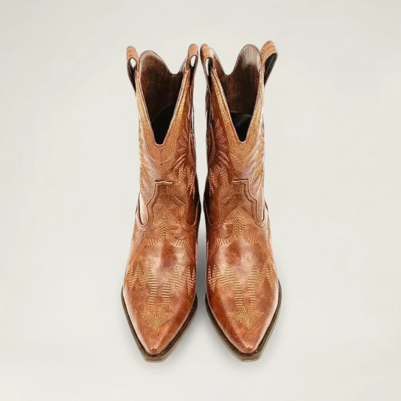 CAMILA Botines Vaqueras Para Mujer - Yehaw | Cafe