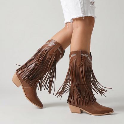 ALEJANDRA Botas Vaqueras Para Mujer - Yehaw | Cafe