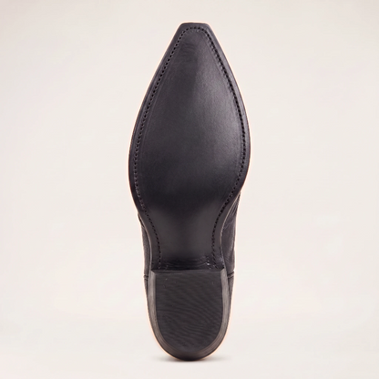 CISCO Botines Vaqueras Para Hombre - Yehaw | Negro