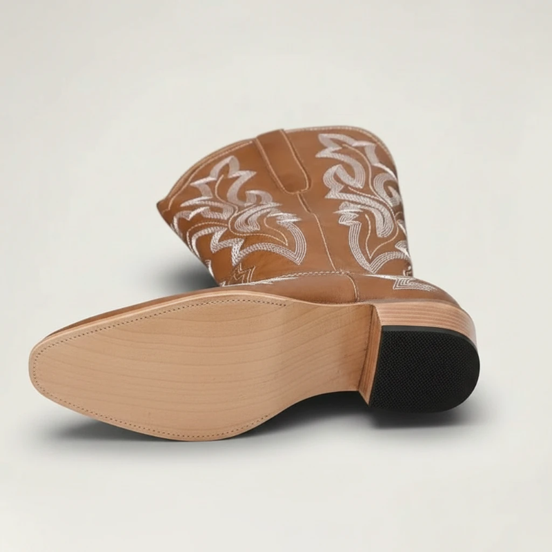 CORAL Botas Vaqueras Para Mujer - Yehaw | Cafe