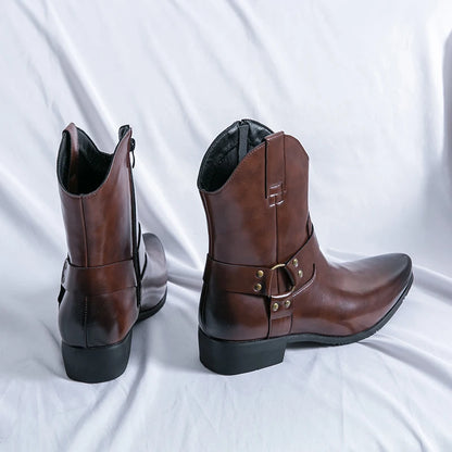 GOYO Botines Vaqueras Para Hombre - Yehaw | Cafe - Yehaw 