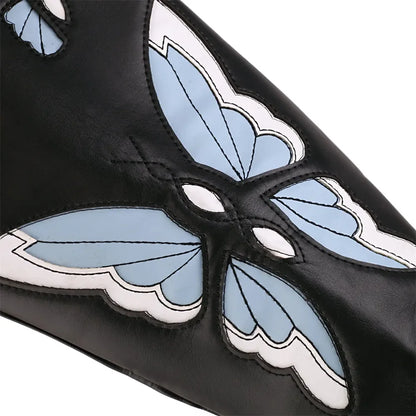 CLARA Botas Vaqueras Para Mujer - Yehaw | Negro/Azul - Yehaw 