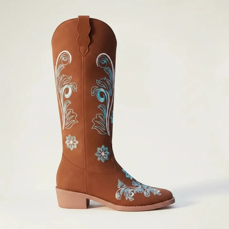 ADRIANA Botas Vaqueras Para Mujer - Yehaw | Cafe