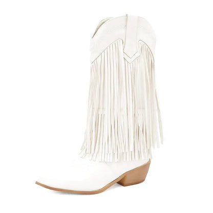 ALEJANDRA Botas Vaqueras Para Mujer - Yehaw | Blanco - Yehaw 