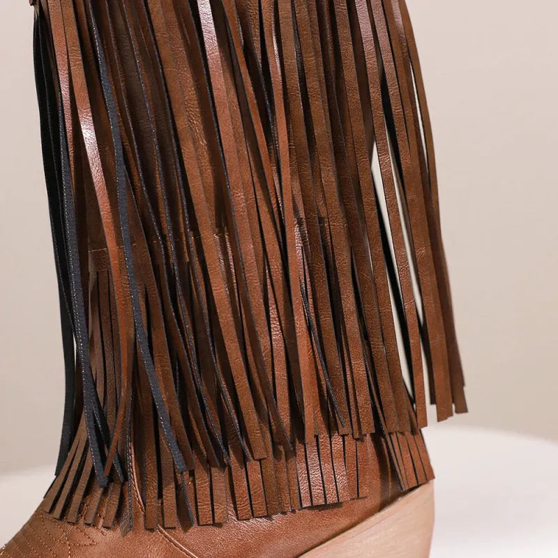 ALEJANDRA Botas Vaqueras Para Mujer - Yehaw | Cafe - Yehaw 
