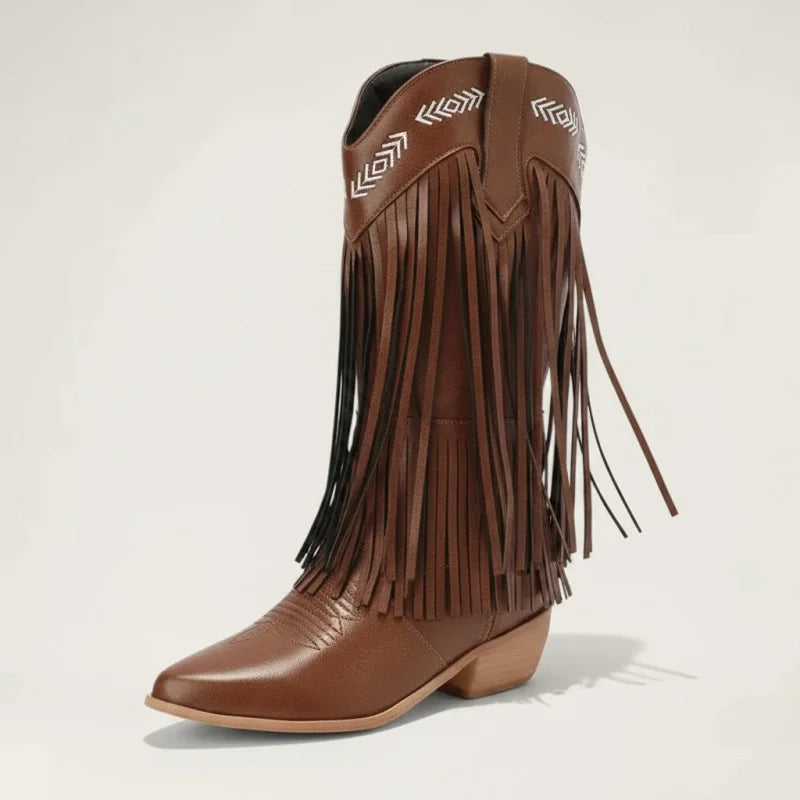 ALEJANDRA Botas Vaqueras Para Mujer - Yehaw | Cafe