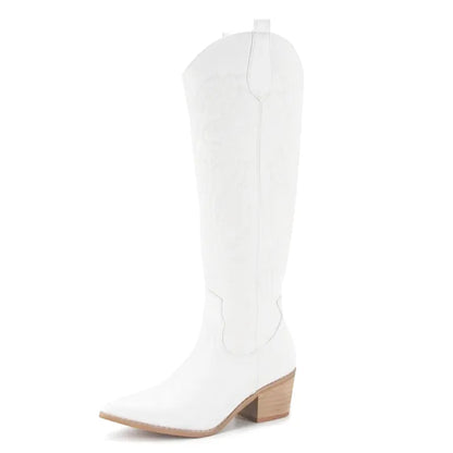 ALICIA Botas Vaqueras Para Mujer - Yehaw | Blanco - Yehaw 