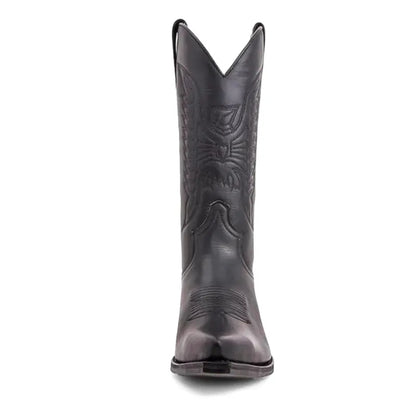 BETO Botas Vaqueras Para Hombre - Yehaw | Negro - Yehaw 