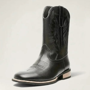 TITO Botas Vaqueras Para Hombre - Yehaw | Negro