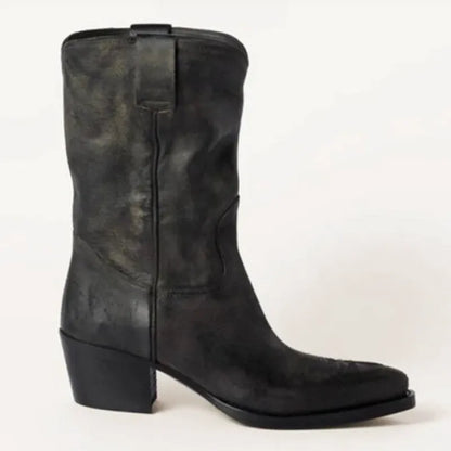 BRIGIDA Botas Vaqueras Para Mujer - Yehaw | Negro - Yehaw 