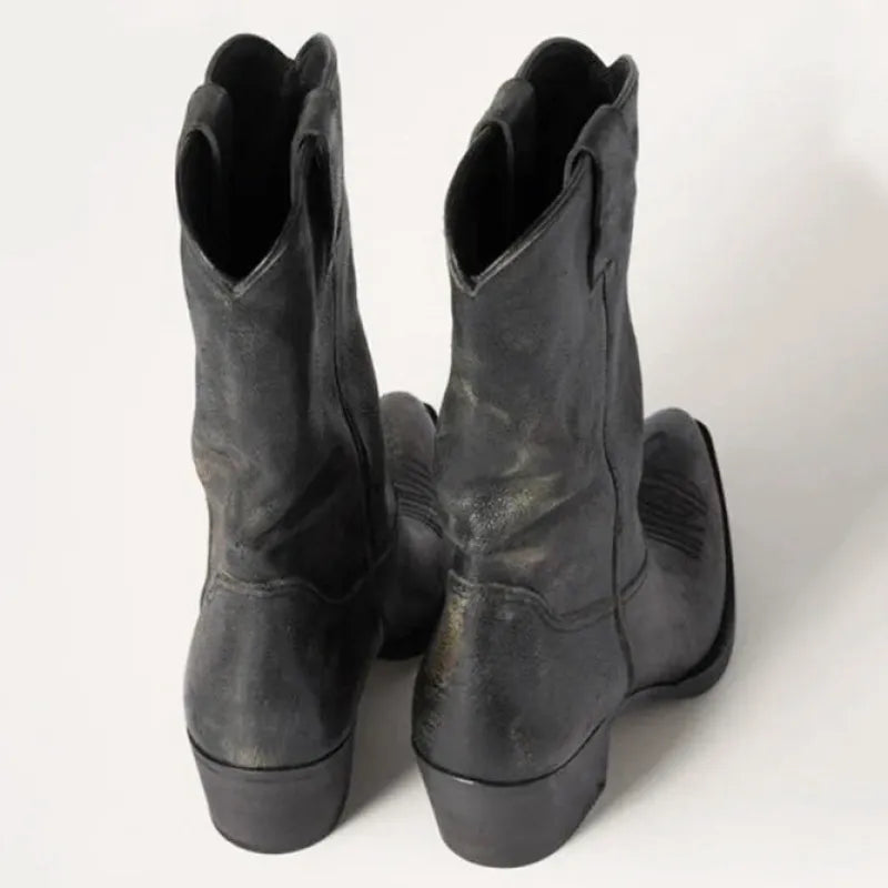 BRIGIDA Botas Vaqueras Para Mujer - Yehaw | Negro - Yehaw 