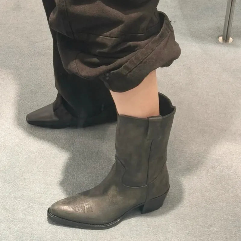 BRIGIDA Botas Vaqueras Para Mujer - Yehaw | Negro - Yehaw 