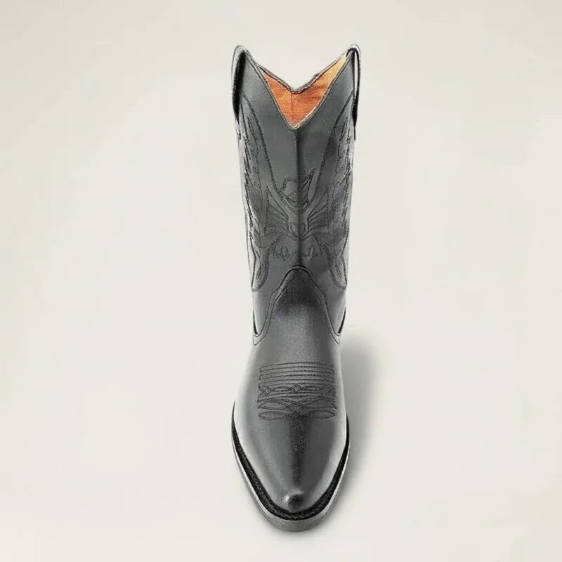 NETO Botas Vaqueras Para Hombre - Yehaw | Negro