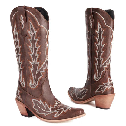 CANDELARIA Botas Vaqueras Para Mujer - Yehaw | Cafe - Yehaw 