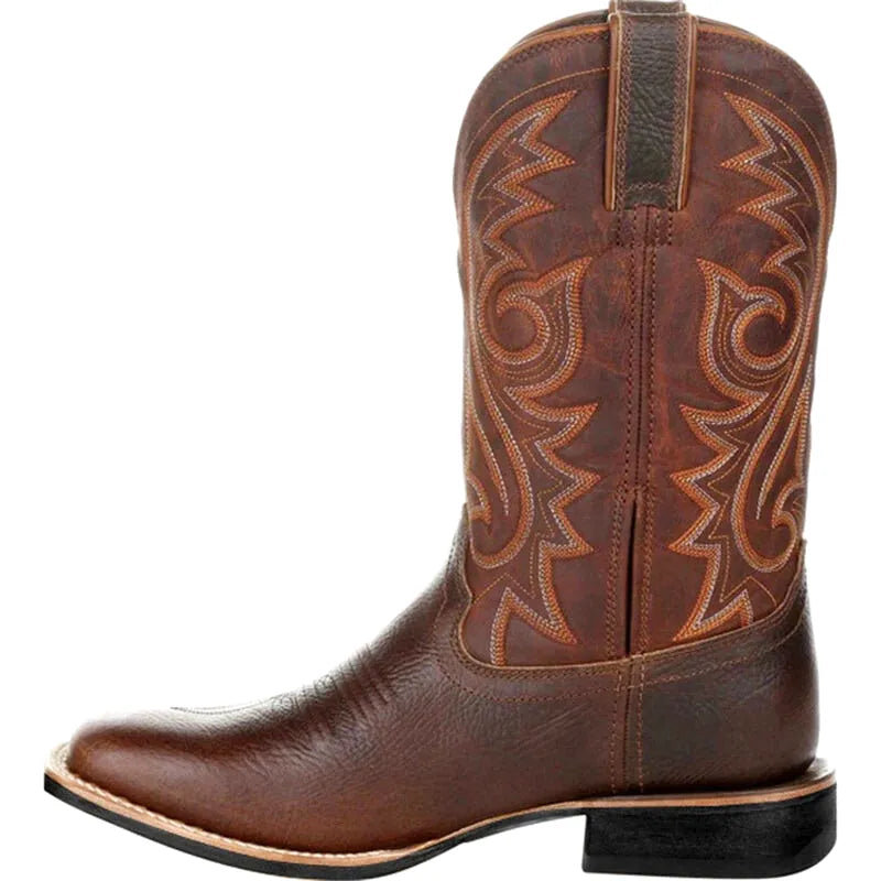 CAYO Botas Vaqueras Para Hombre - Yehaw | Cafe - Yehaw 