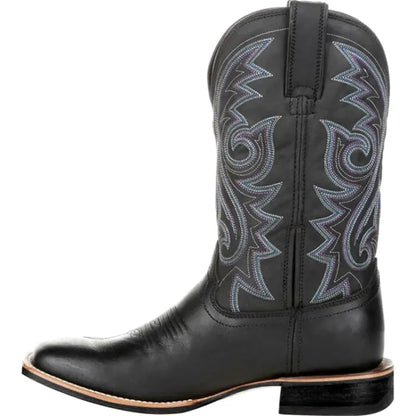 CAYO Botas Vaqueras Para Hombre - Yehaw | Negro - Yehaw 