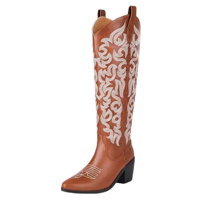 CELIA Botas Vaqueras Para Mujer - Yehaw | Cafe - Yehaw 