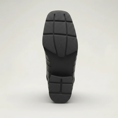 CHARRO Botas Vaqueras Para Hombre - Yehaw | Negro
