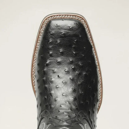CHARRO Botas Vaqueras Para Hombre - Yehaw | Negro
