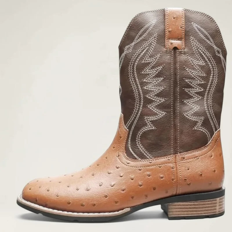 CHARRO Botas Vaqueras Para Hombre - Yehaw | Cafe