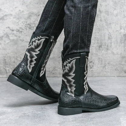 CHICO Botas Vaqueras Para Hombre - Yehaw | Negro - Yehaw 
