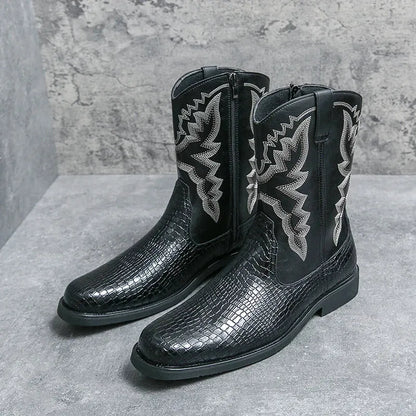 CHICO Botas Vaqueras Para Hombre - Yehaw | Negro - Yehaw 