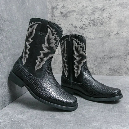 CHICO Botas Vaqueras Para Hombre - Yehaw | Negro - Yehaw 