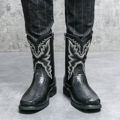 CHICO Botas Vaqueras Para Hombre - Yehaw | Negro - Yehaw 