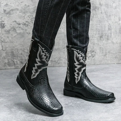CHICO Botas Vaqueras Para Hombre - Yehaw | Negro - Yehaw 