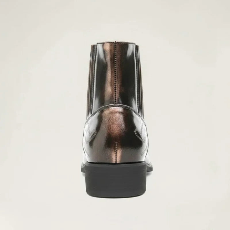 NACHO Botines Vaqueras Para Hombre - Yehaw | Oro