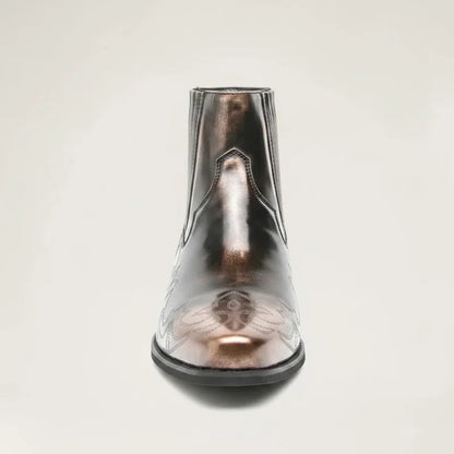 NACHO Botines Vaqueras Para Hombre - Yehaw | Oro