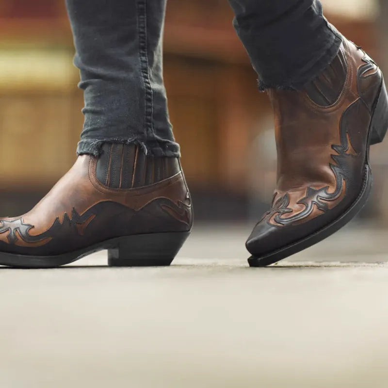 CISCO Botines Vaqueras Para Hombre - Yehaw | Cafe - Yehaw 