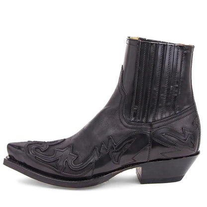 CISCO Botines Vaqueras Para Hombre - Yehaw | Negro - Yehaw 