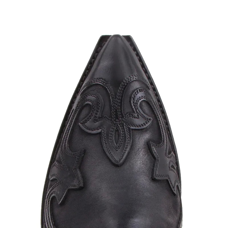 CISCO Botines Vaqueras Para Hombre - Yehaw | Negro - Yehaw 