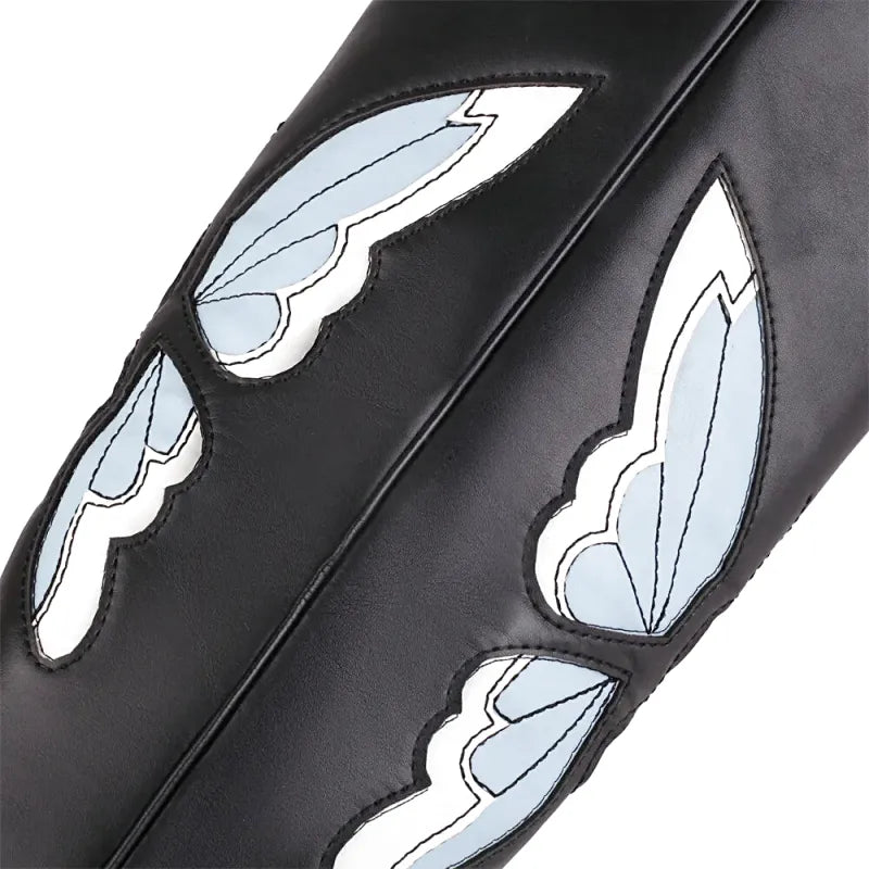 CLARA Botas Vaqueras Para Mujer - Yehaw | Negro/Azul - Yehaw 