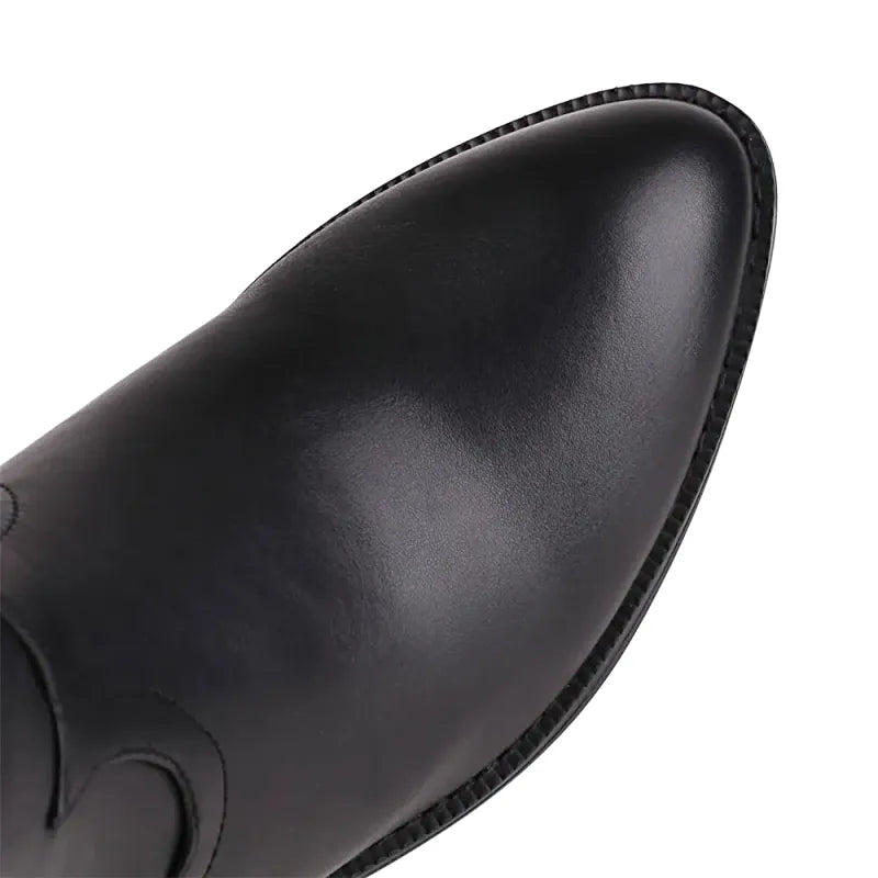 CLARA Botas Vaqueras Para Mujer - Yehaw | Negro/Azul - Yehaw 
