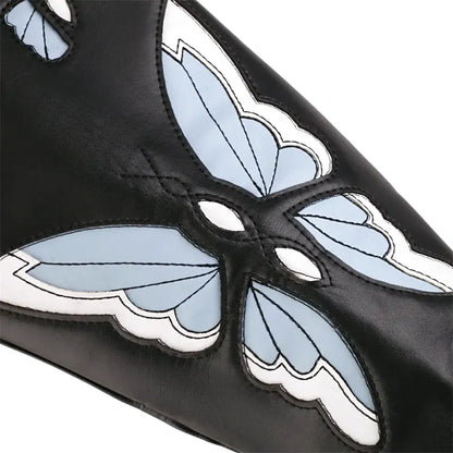 CLARA Botas Vaqueras Para Mujer - Yehaw | Negro/Azul - Yehaw 