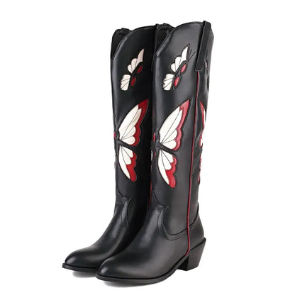 CLARA Botas Vaqueras Para Mujer - Yehaw | Negro - Yehaw 