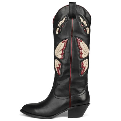 CLARA Botas Vaqueras Para Mujer - Yehaw | Negro - Yehaw 