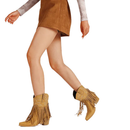 DALIA Botines Vaqueras Para Mujer - Yehaw | Cafe - Yehaw 