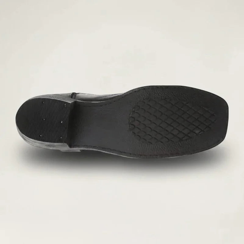 RULO Botines Vaqueras Para Hombre - Yehaw | Negro