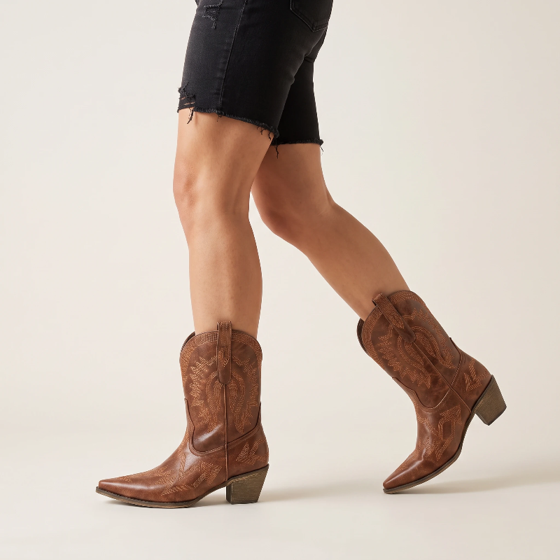 CAMILA Botines Vaqueras Para Mujer - Yehaw | Cafe
